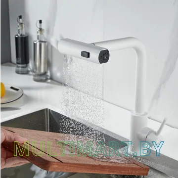 Смеситель Shevanik S263C (белый) картинка 6